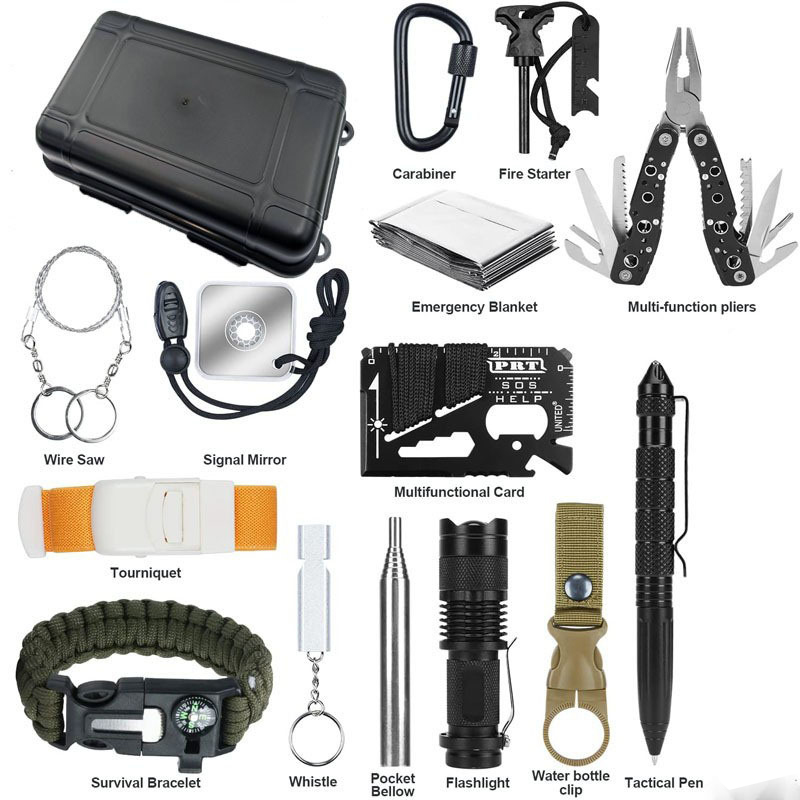 Outdoor Camping Tools - Hongrui DIY Compacte Draagbare Stootvaste Overlevingsuitrusting