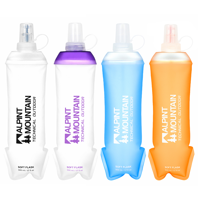 Collapsible Water Bottle - 500ml Opvouwbare Lekvrije Zachte Inklapbare Waterfles