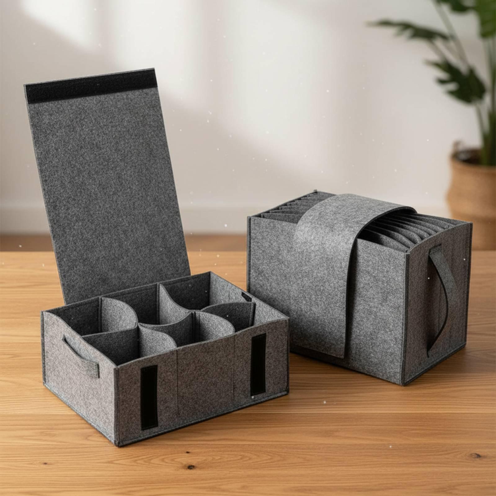 Outdoor Camping Tools - Huishoudelijke vilten opbergtas, draagbare bestekhouder, kampeergereedschap