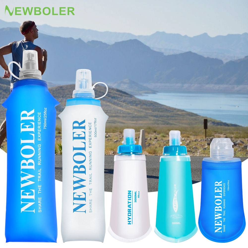 Collapsible Water Bottle - 150/250/300/500/750 ml Outdoor Opvouwbare Siliconen Bite