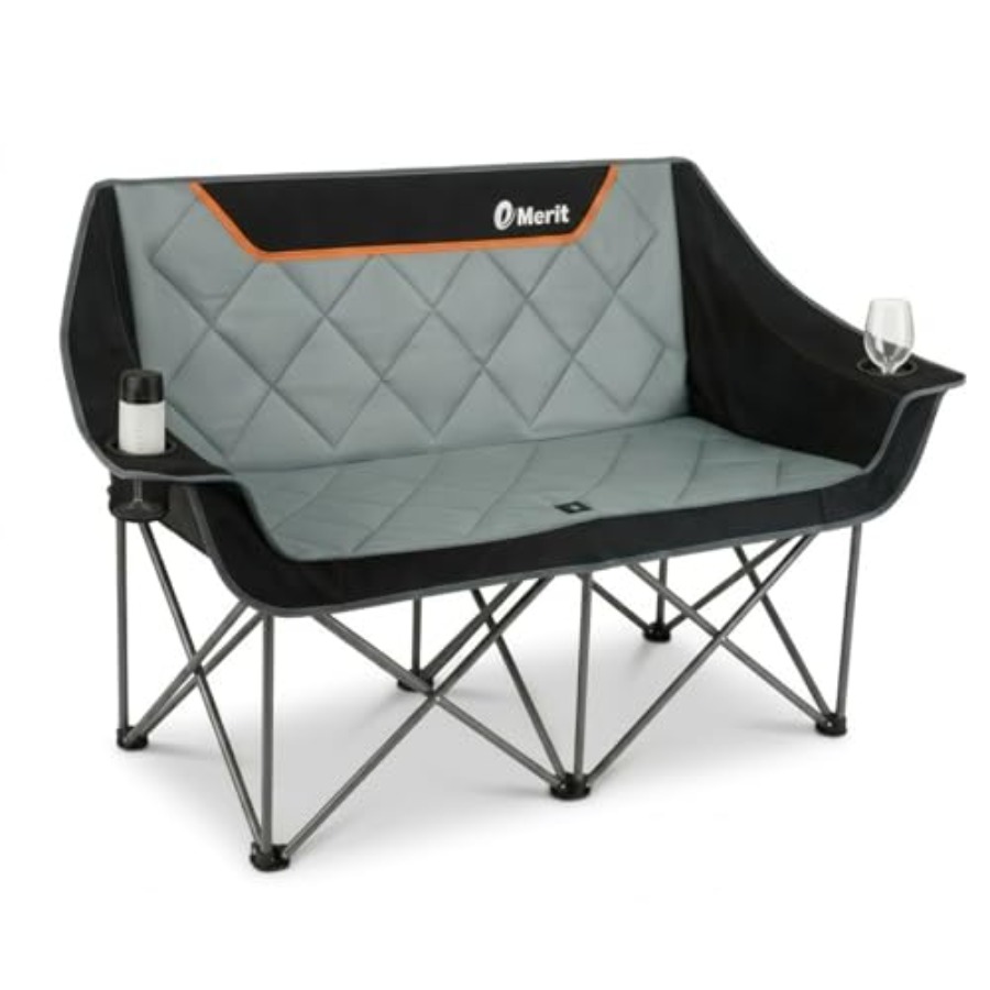 Camping Quad - Extra grote, volledig gevoerde campingstoel voor