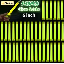 Glow Sticks Survival - Militaire Glowsticks met haak, noodchemische lamp