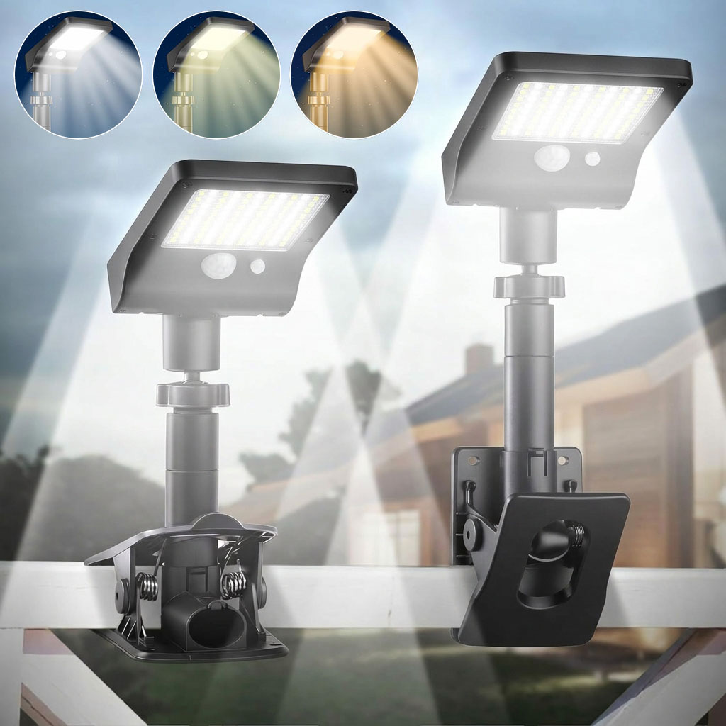 Outdoor Camping Decke - 2/4 stuks clip-on zonne-verlichting voor buiten