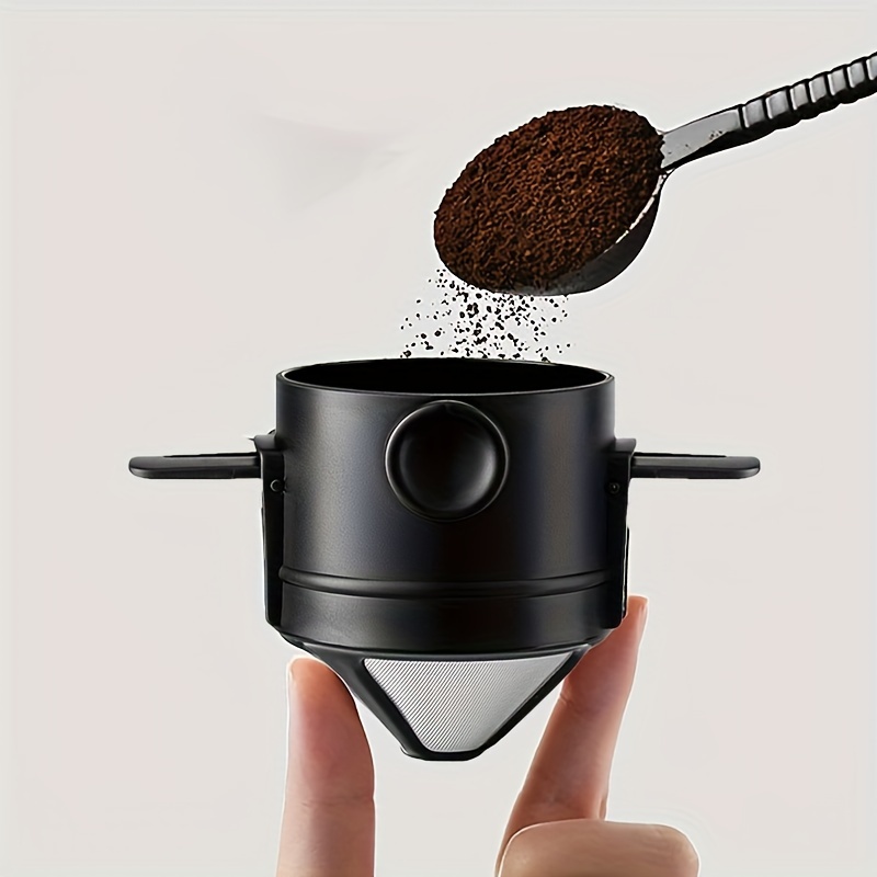 Collapsible Water Bottle - Koffiefilter Cup Draagbare Herbruikbare Giet Over