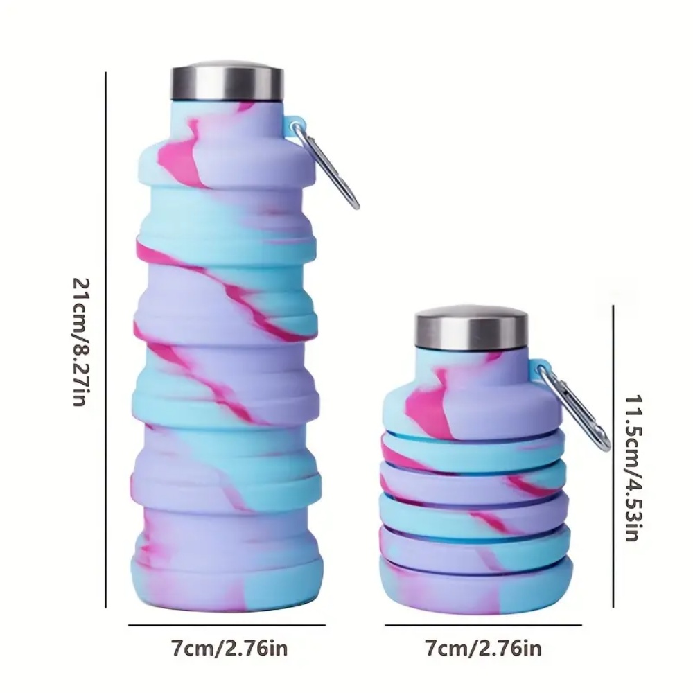 500ml opvouwbare siliconen wat - Collapsible Water Bottle recensie en prijs
