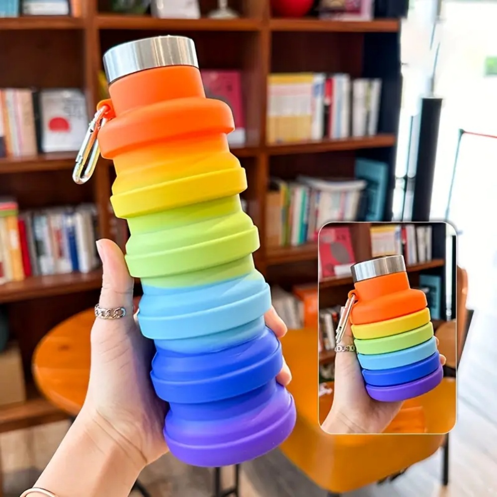 500ml opvouwbare siliconen wat - Collapsible Water Bottle recensie en prijs