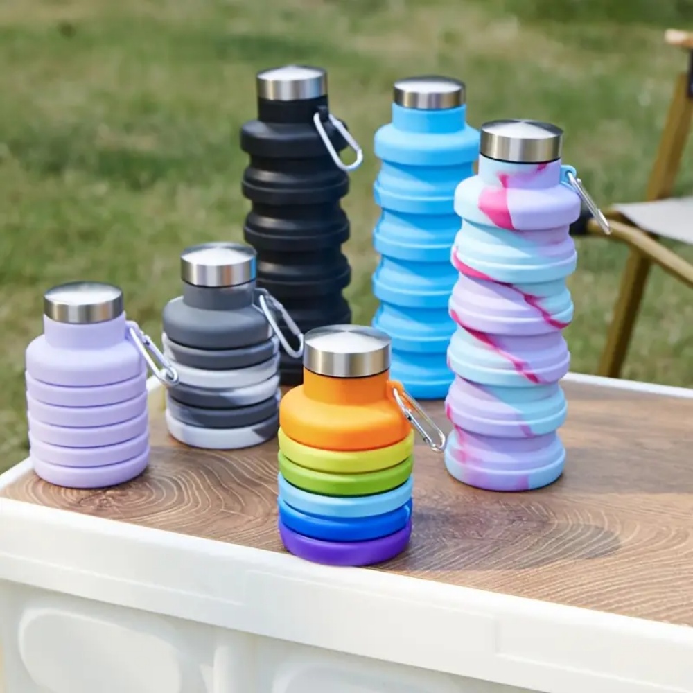500ml opvouwbare siliconen wat - Collapsible Water Bottle recensie en prijs