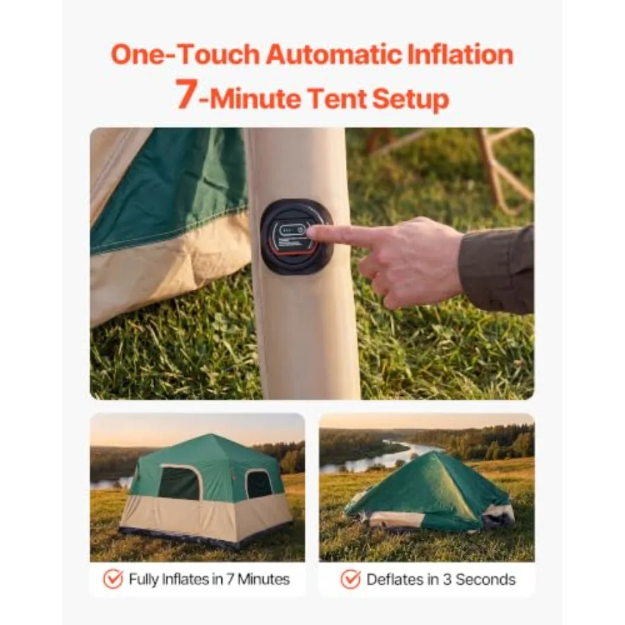 Campingtent voor het hele gezi - Outdoor Camping On Youtube recensie en prijs