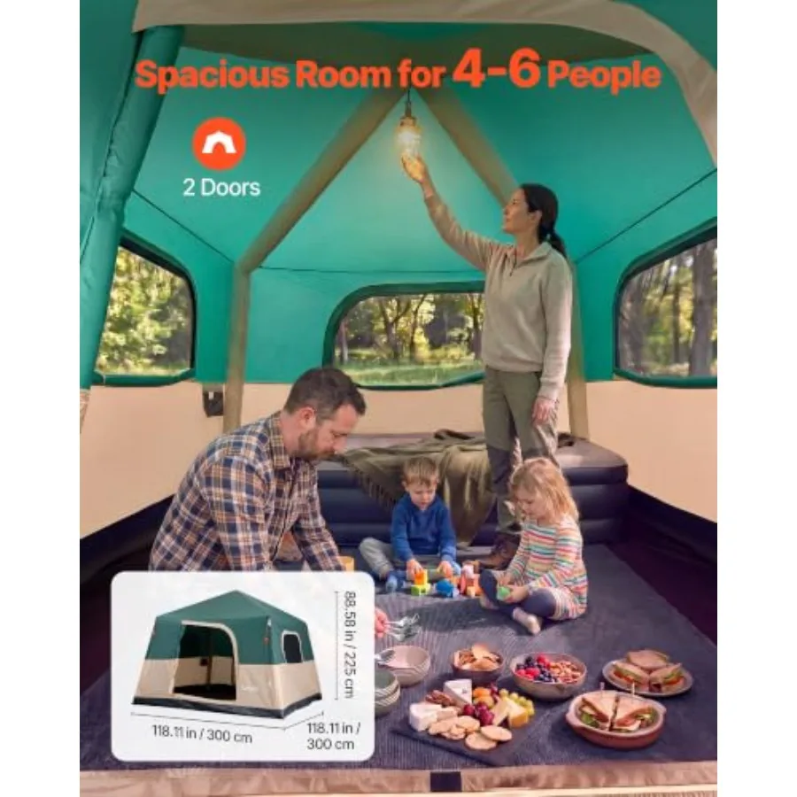 Campingtent voor het hele gezi - Outdoor Camping On Youtube recensie en prijs