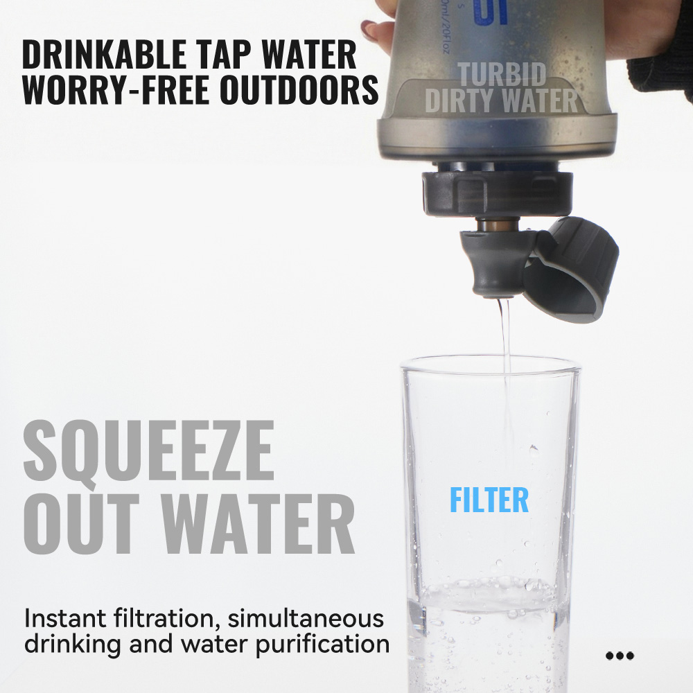 WRELS Zachte waterfles met fil - Collapsible Water Bottle recensie en prijs
