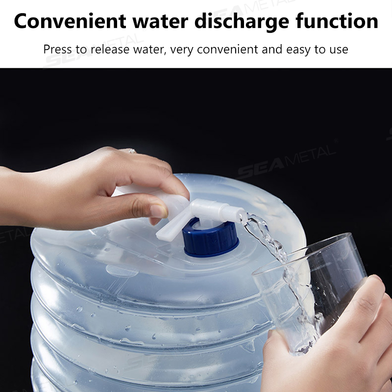 SEAMETAL 5L-15L Auto Opvouwbar - Collapsible Water Bottle recensie en prijs