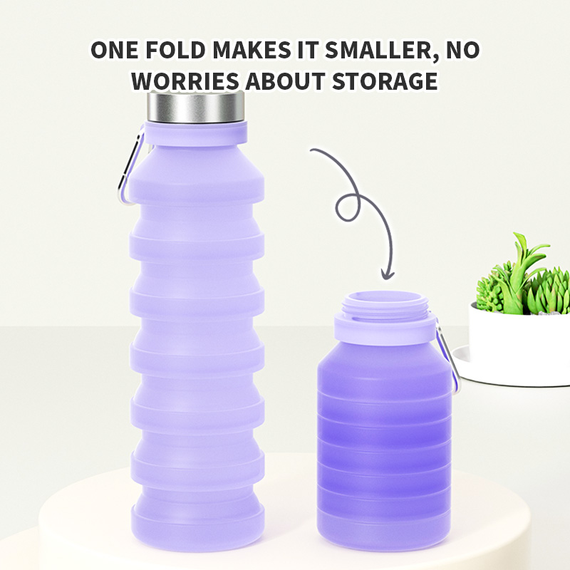 Opvouwbare siliconen waterfles - Collapsible Water Bottle recensie en prijs