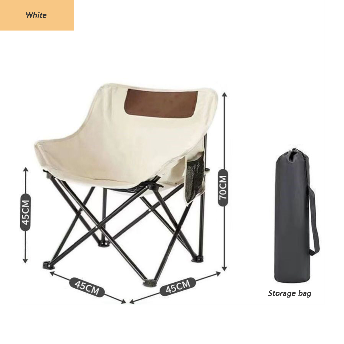 Campingstoel Draagbare klapsto - Outdoor Camping Decke recensie en prijs