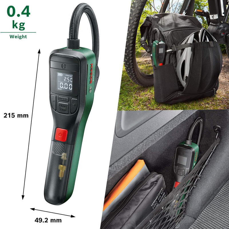 BOSCH Easy Pump Draadloze Luch - Outdoor Camping Tools recensie en prijs