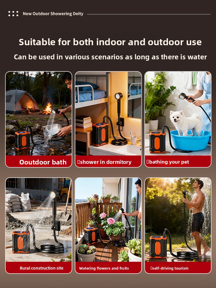 Elektrisch doucheapparaat voor - Outdoor Camping Rental recensie en prijs