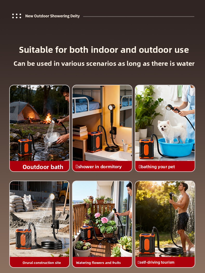 Elektrisch doucheapparaat voor - Outdoor Camping Rental recensie en prijs