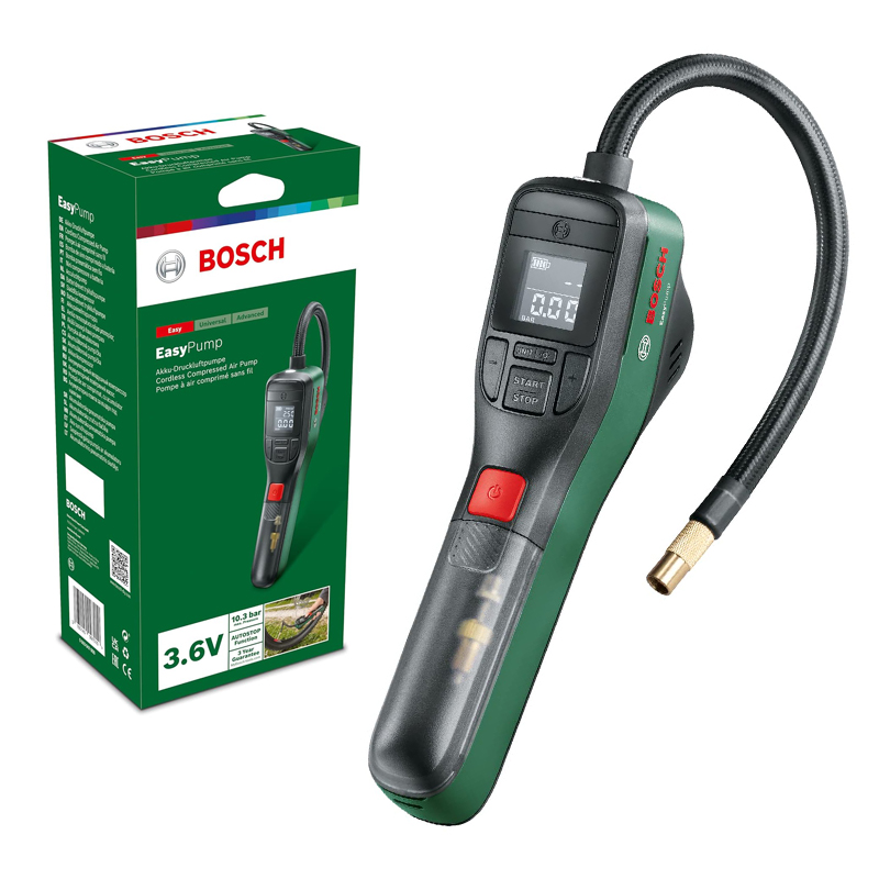 BOSCH Easy Pump Draadloze Luch - Outdoor Camping Tools recensie en prijs