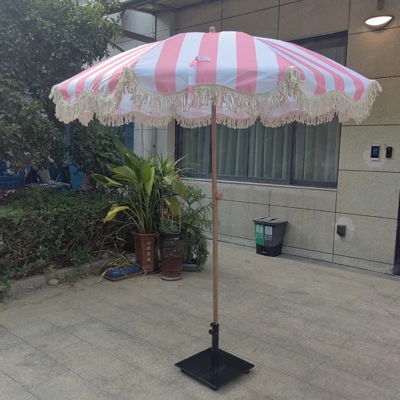 Marktparasol met kwast, zonnes - Outdoor Camping Decke recensie en prijs