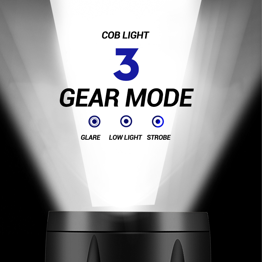 Mini LED-zaklamp COB-schijnwer - Outdoor Camping Light Portable recensie en prijs