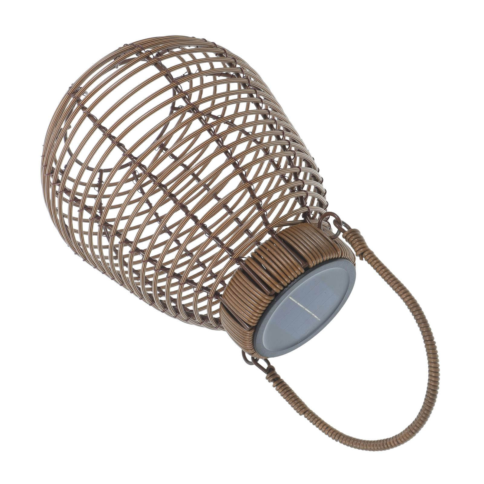 Lantaarn Solar Rotan Lamp Buit - Outdoor Camping Lamp recensie en prijs