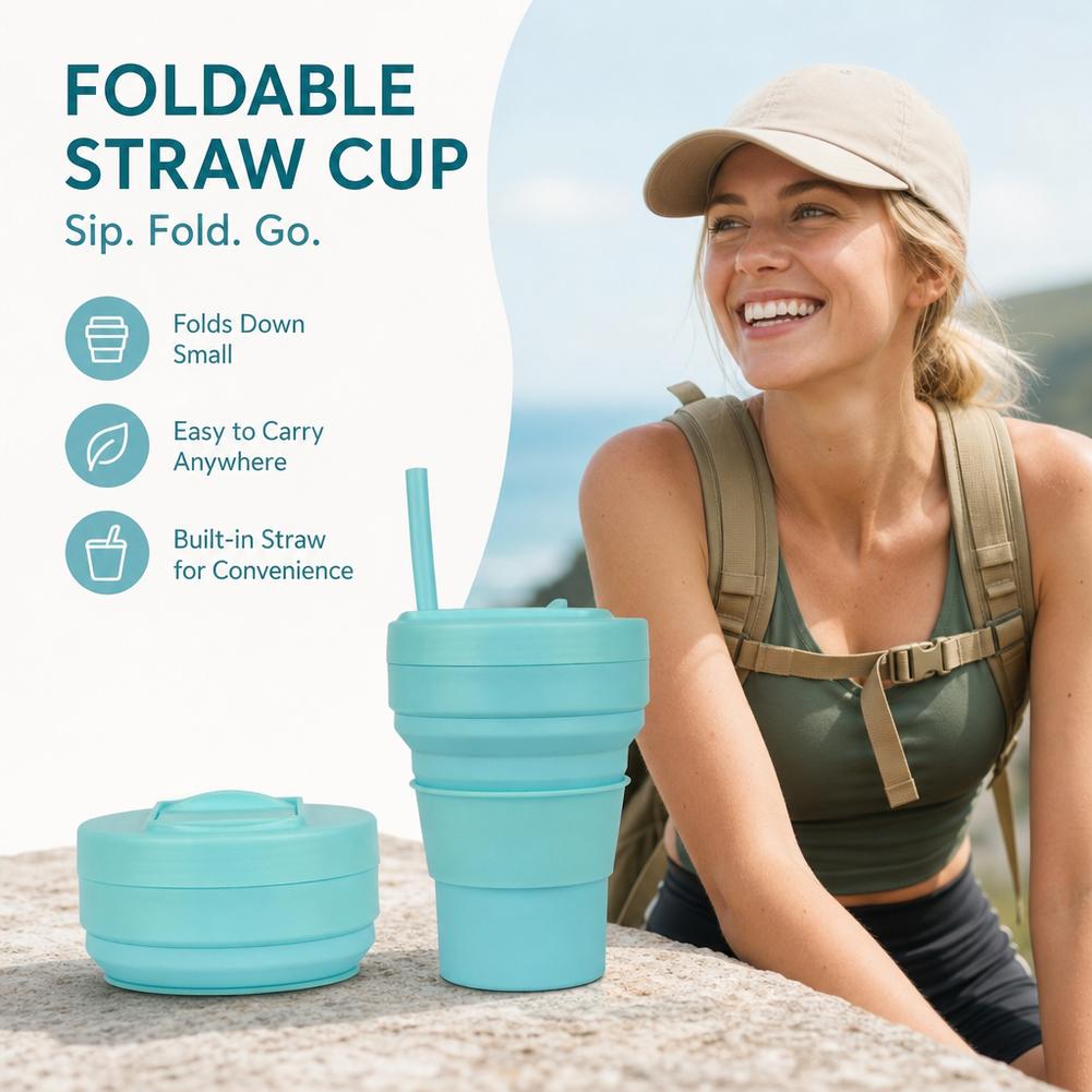 Opvouwbare siliconen koffiekop - Collapsible Water Bottle recensie en prijs
