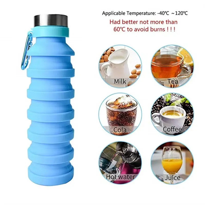 Que Opvouwbare 800ML Waterfles - Collapsible Water Bottle recensie en prijs