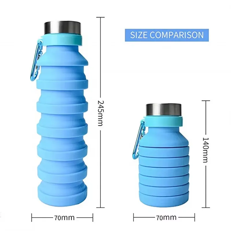 Que Opvouwbare 800ML Waterfles - Collapsible Water Bottle recensie en prijs