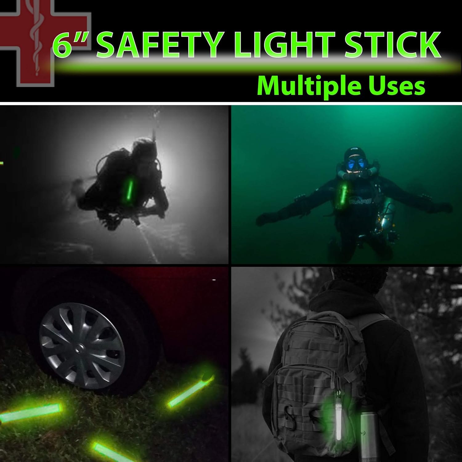 Glow Sticks Bulk Groen Noodgev - Glow Sticks Survival recensie en prijs
