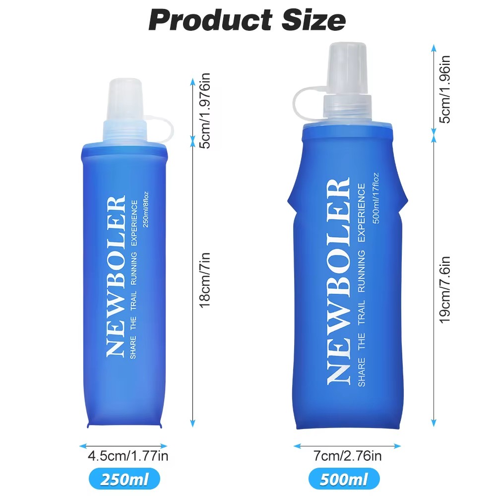 NEWBOLER 250 ml/500 ml Outdoor - Collapsible Water Bottle recensie en prijs