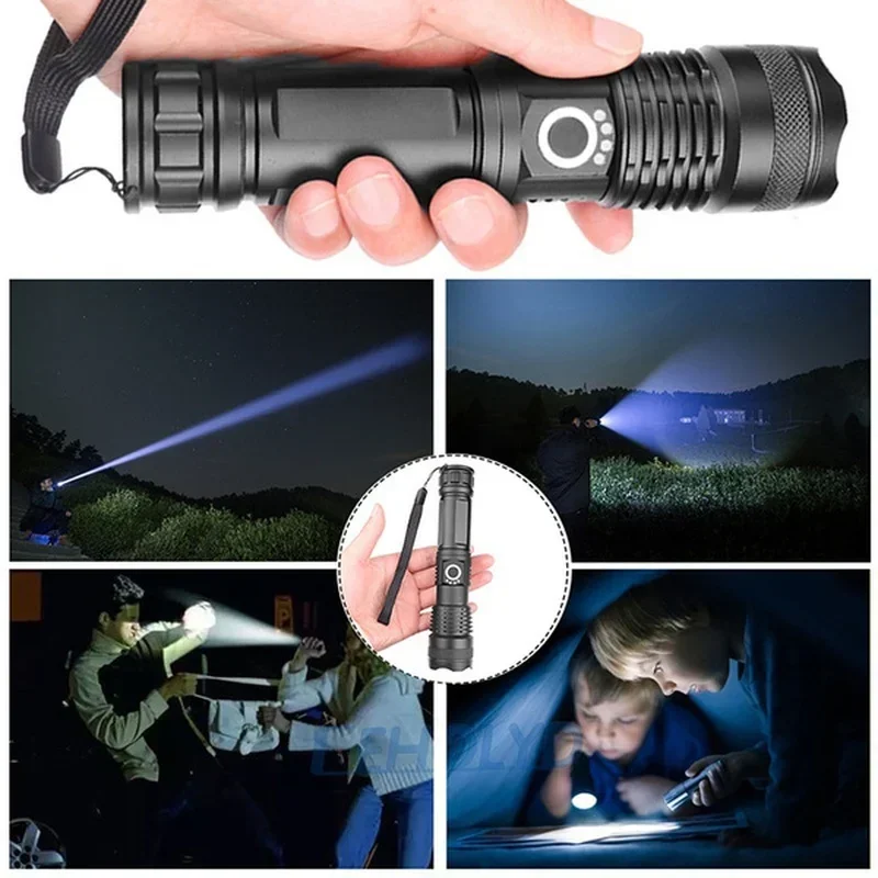 High Power XHP70 Led-zaklamp U - Outdoor Camping Lamp recensie en prijs