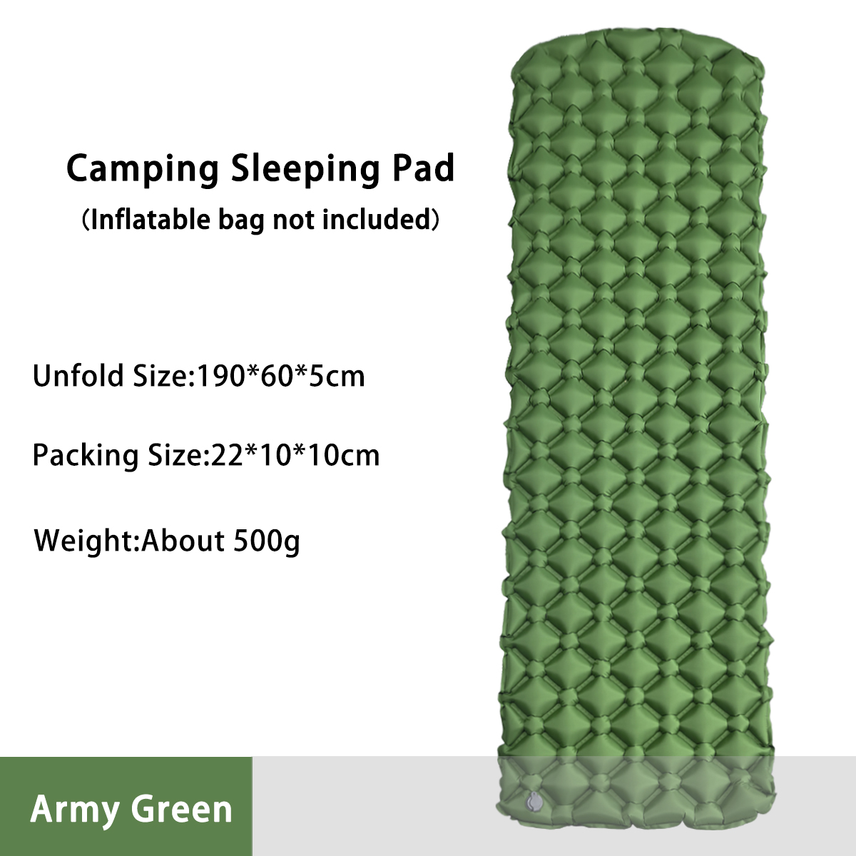 Opblaasbaar campingmatras in t - Outdoor Camping Mat recensie en prijs